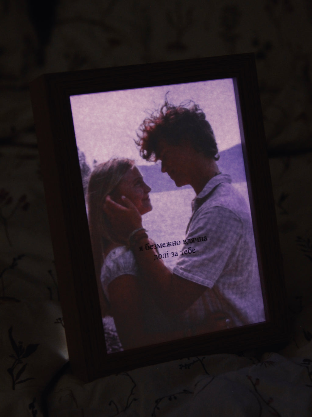 Нічник-фоторамка | варіант оформлення №1