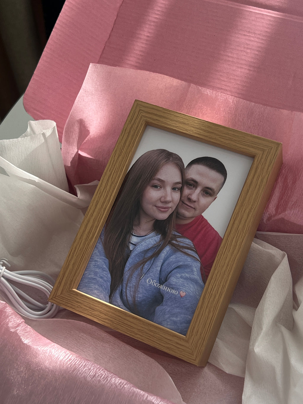 Нічник-фоторамка | варіант оформлення №2