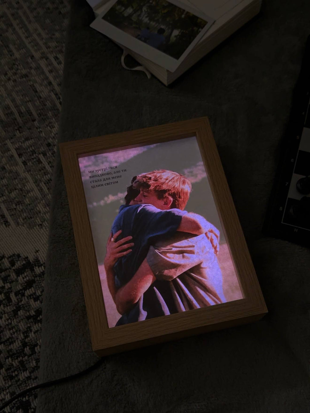 Нічник-фоторамка | варіант оформлення №2